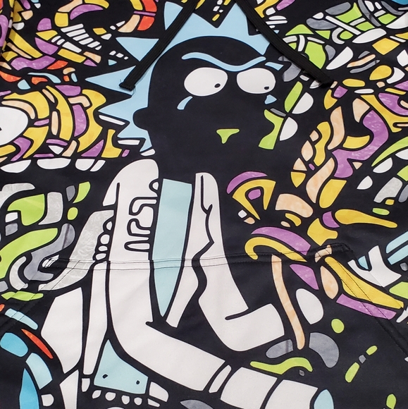 Unisex That Shirt Was Cash Rick And Morty Hoodie sweatshirt NWOT Medium - Picture 5 of 8